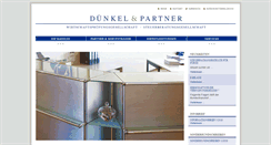 Desktop Screenshot of duenkel-partner.de